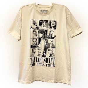 Taylor Swift Eras Tour Beige Cream Shirt L